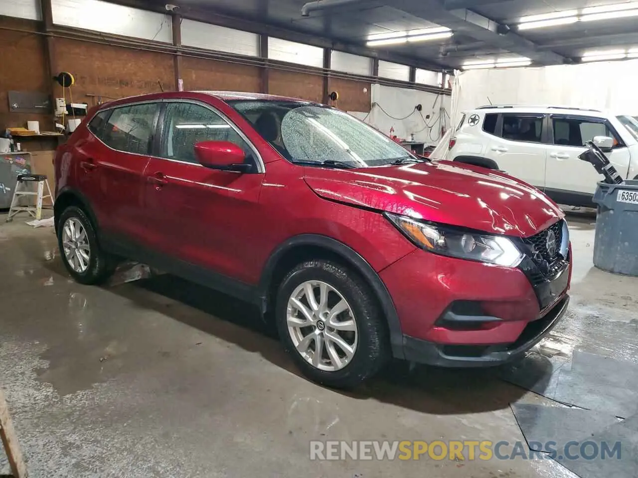4 Фотография поврежденного автомобиля JN1BJ1AV5MW319065 NISSAN ROGUE 2021