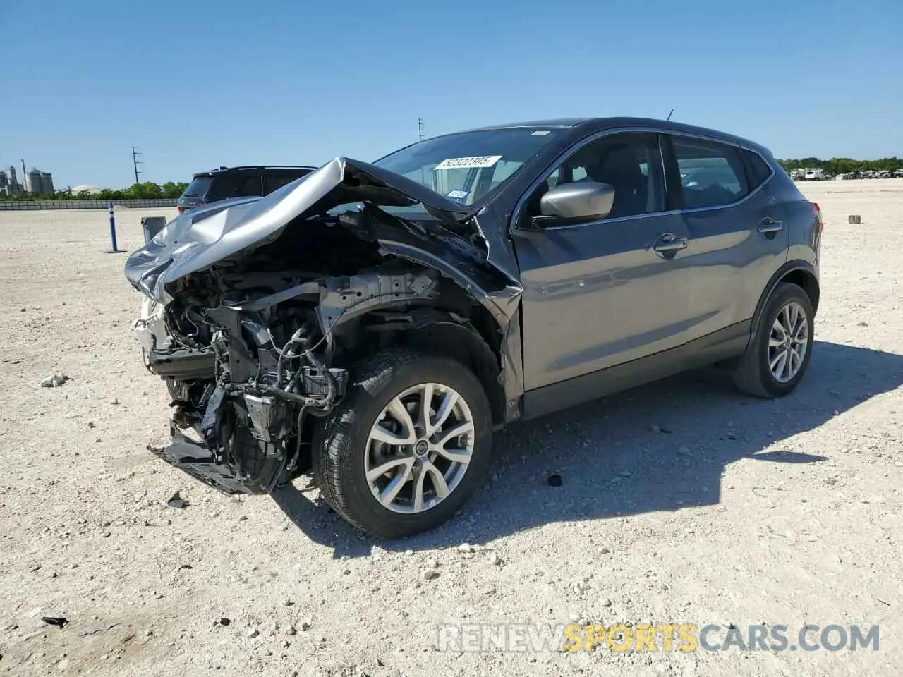1 Photograph of a damaged car JN1BJ1AV5MW563198 NISSAN ROGUE 2021