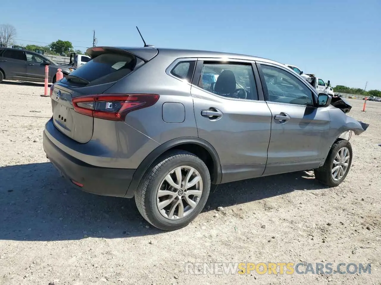 3 Photograph of a damaged car JN1BJ1AV5MW563198 NISSAN ROGUE 2021
