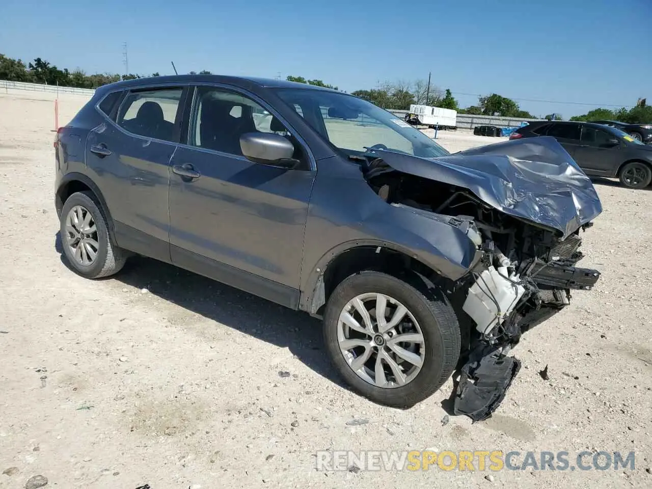 4 Photograph of a damaged car JN1BJ1AV5MW563198 NISSAN ROGUE 2021