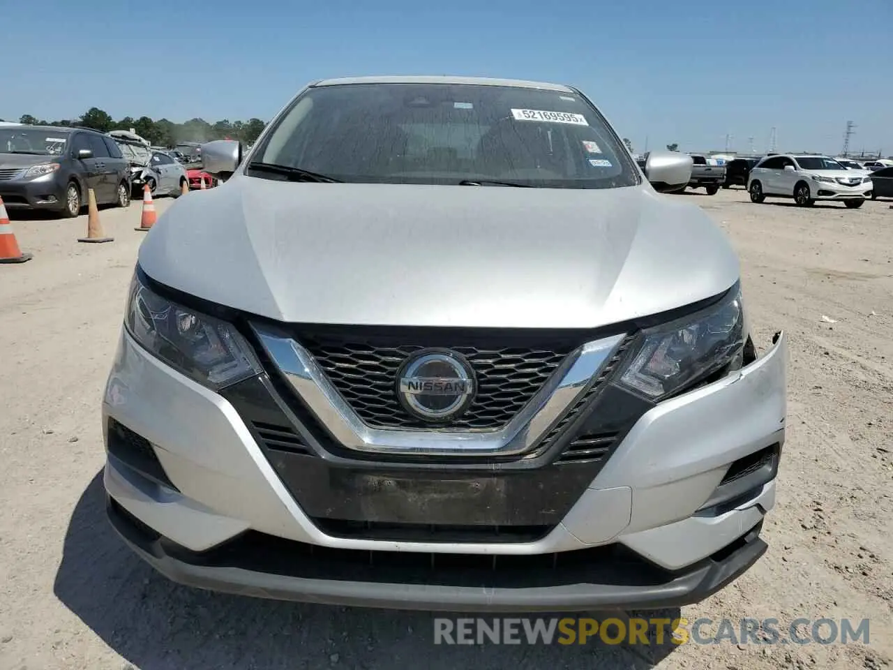 5 Photograph of a damaged car JN1BJ1AV6MW302839 NISSAN ROGUE 2021