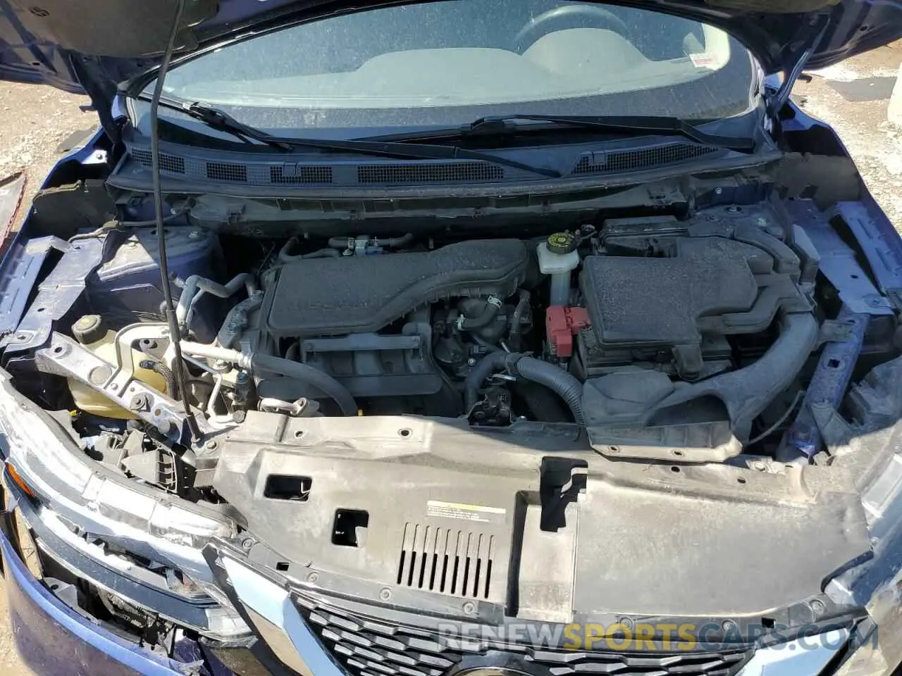 12 Photograph of a damaged car JN1BJ1AV6MW305885 NISSAN ROGUE 2021