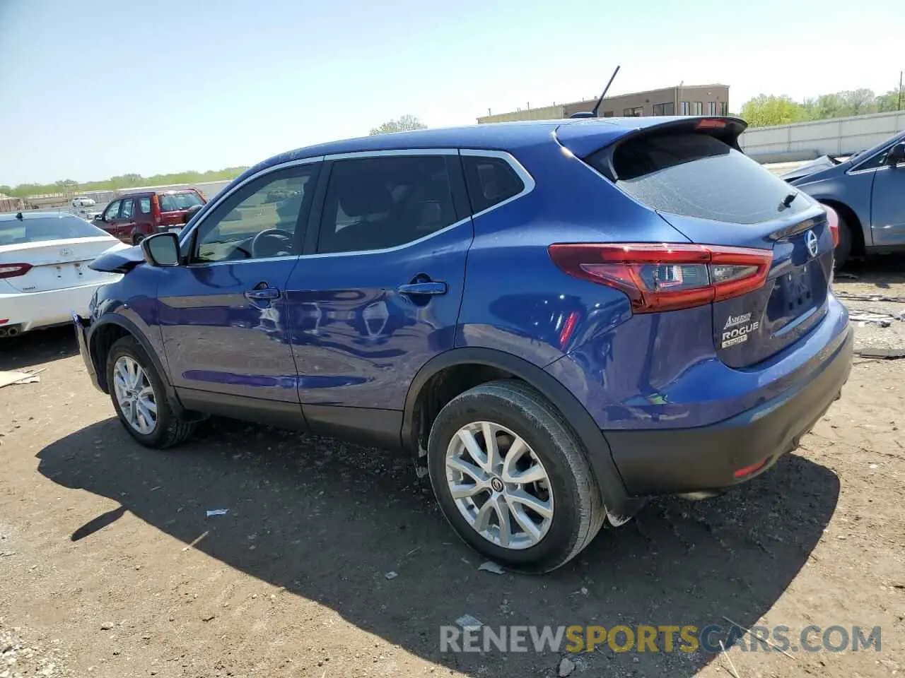 2 Photograph of a damaged car JN1BJ1AV6MW305885 NISSAN ROGUE 2021