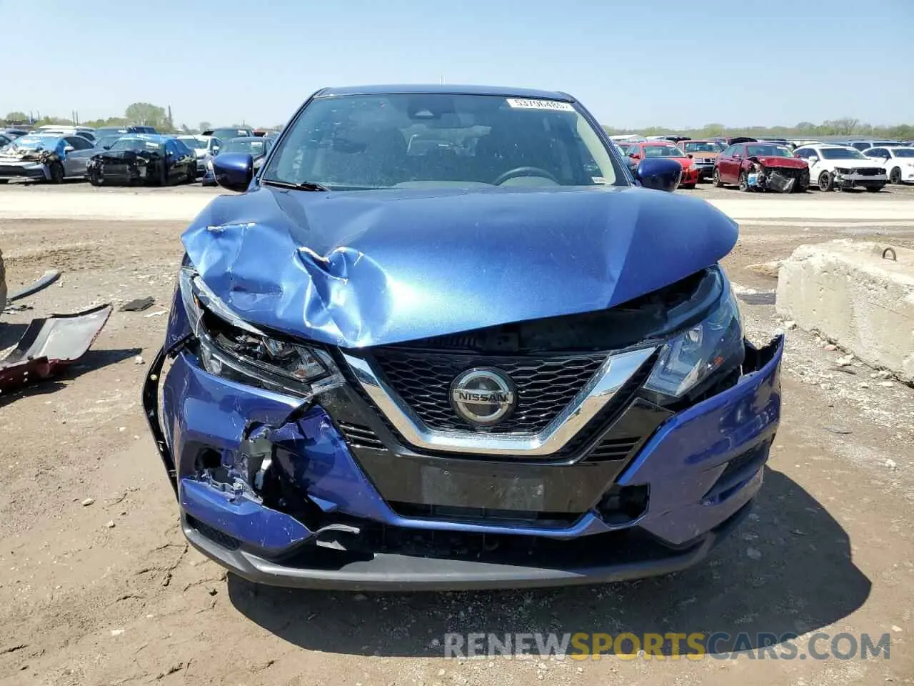 5 Photograph of a damaged car JN1BJ1AV6MW305885 NISSAN ROGUE 2021