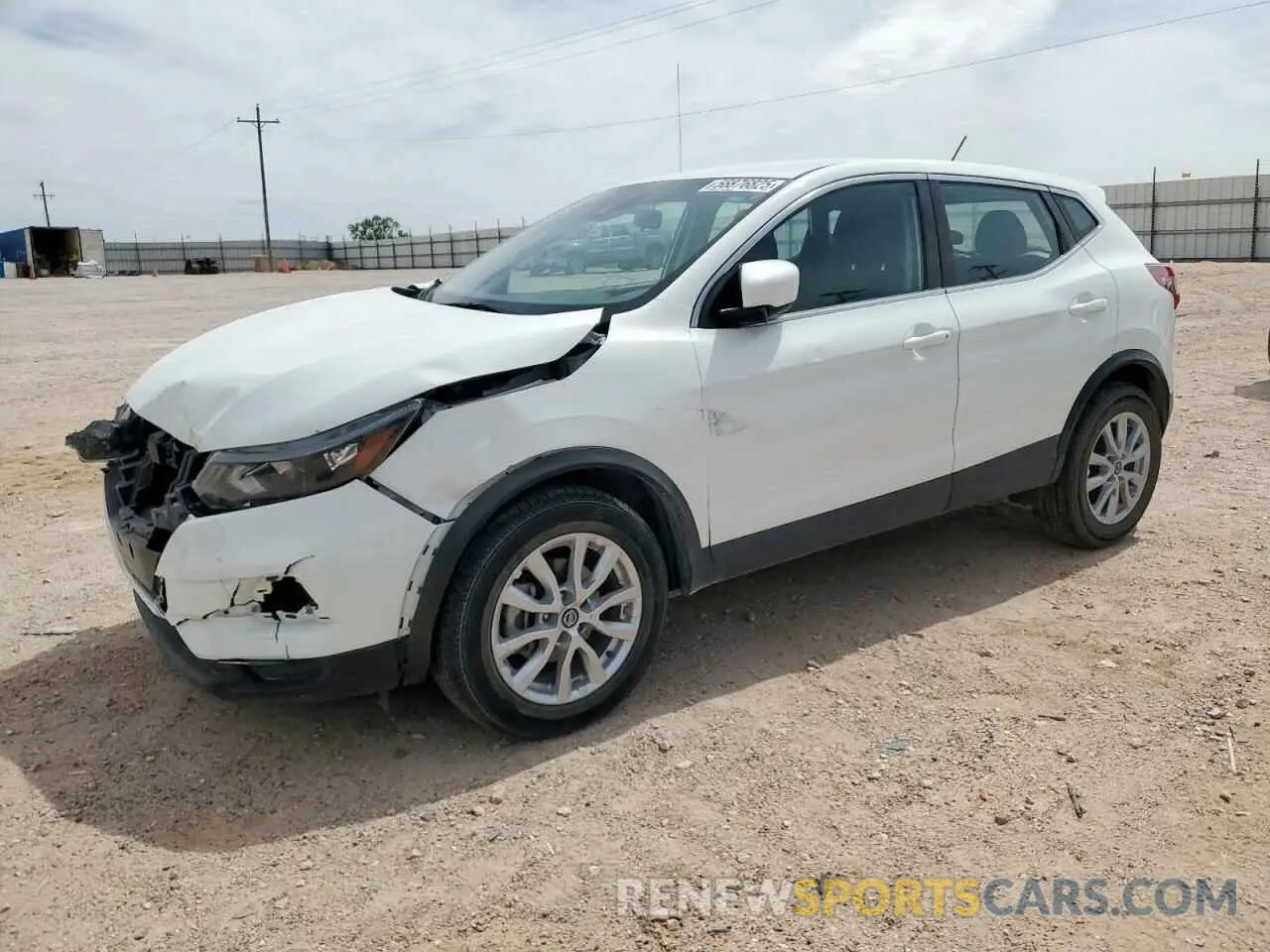 1 Photograph of a damaged car JN1BJ1AV6MW306681 NISSAN ROGUE 2021