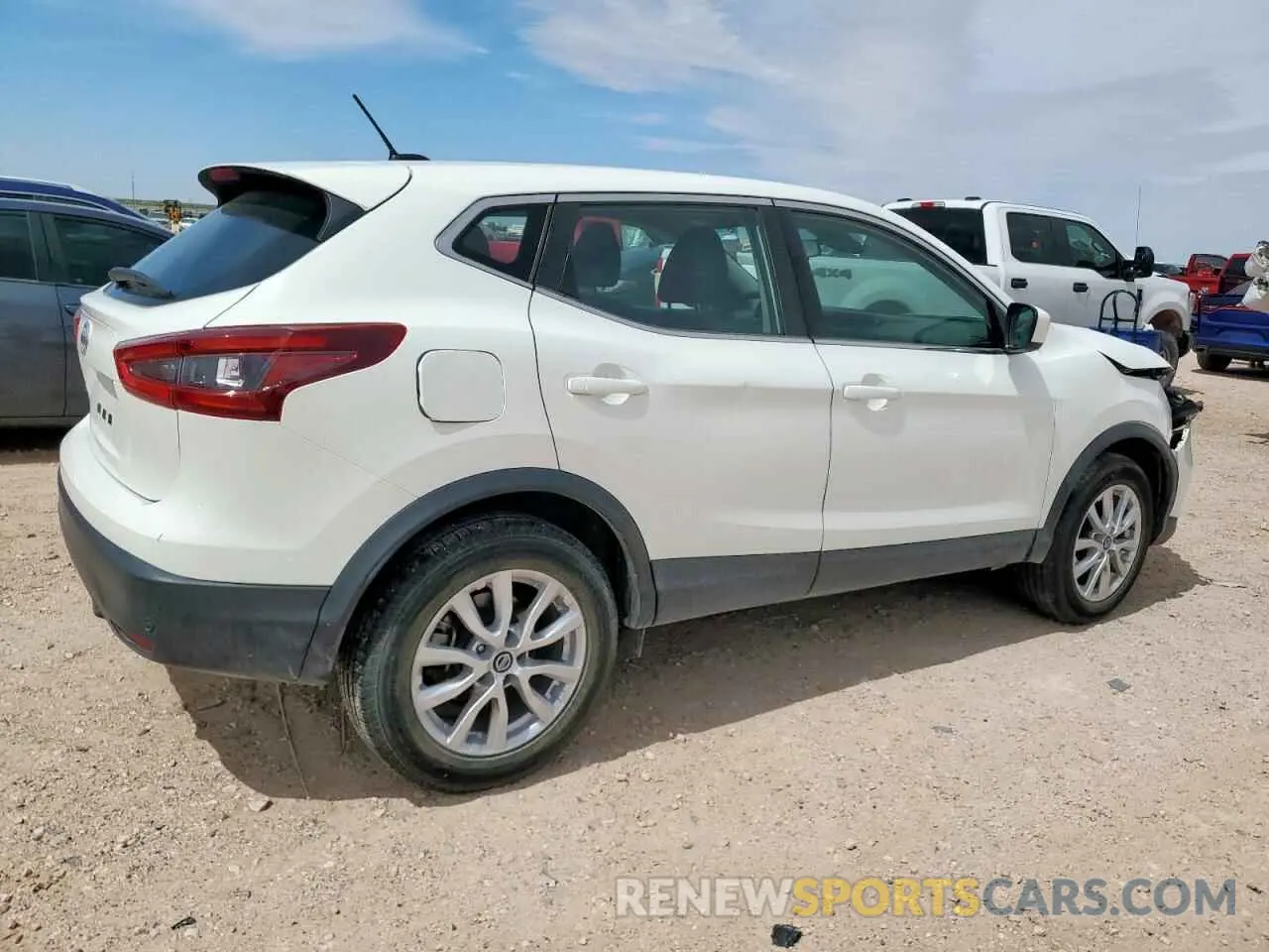 3 Photograph of a damaged car JN1BJ1AV6MW306681 NISSAN ROGUE 2021