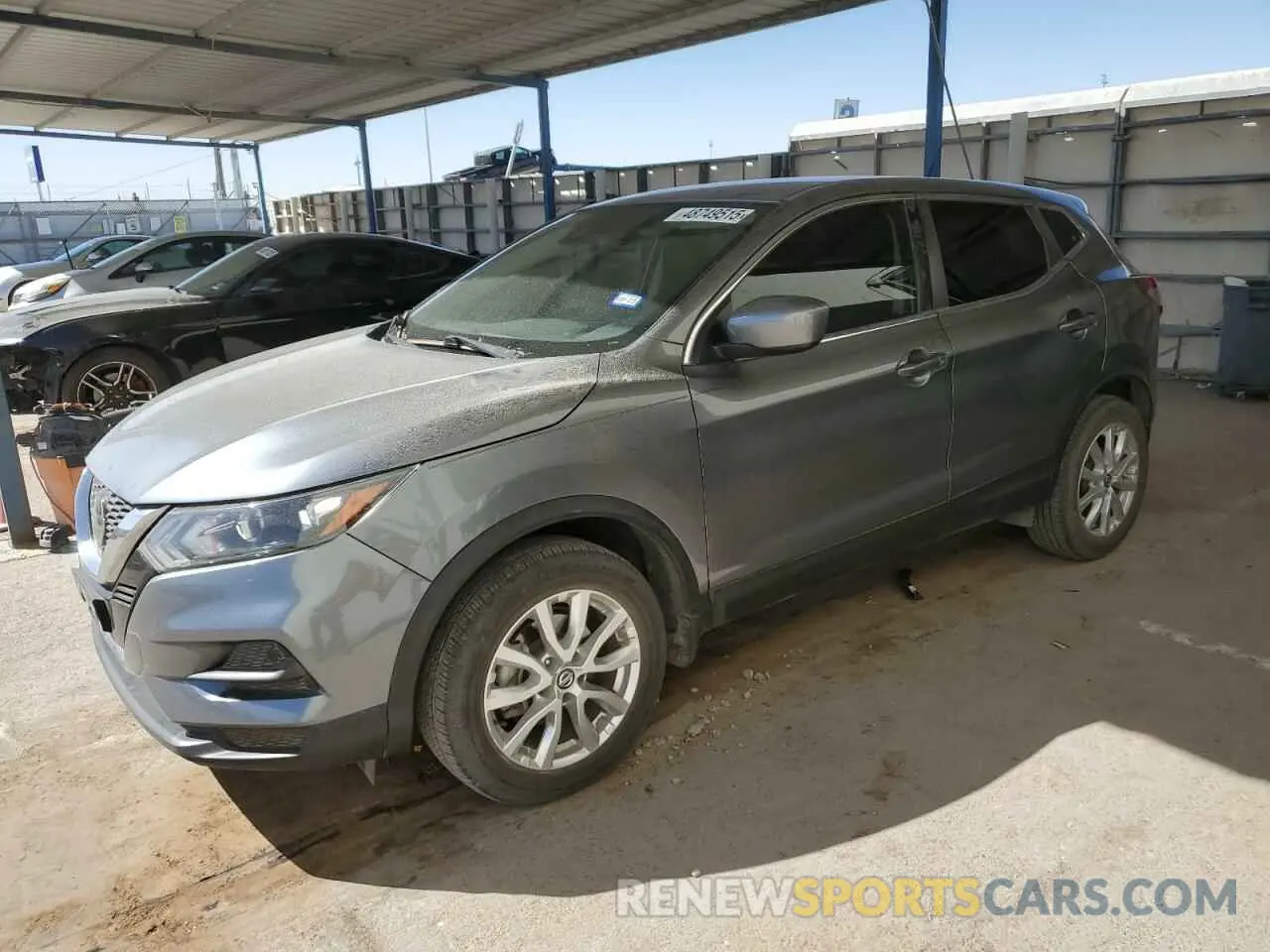1 Photograph of a damaged car JN1BJ1AV6MW568930 NISSAN ROGUE 2021