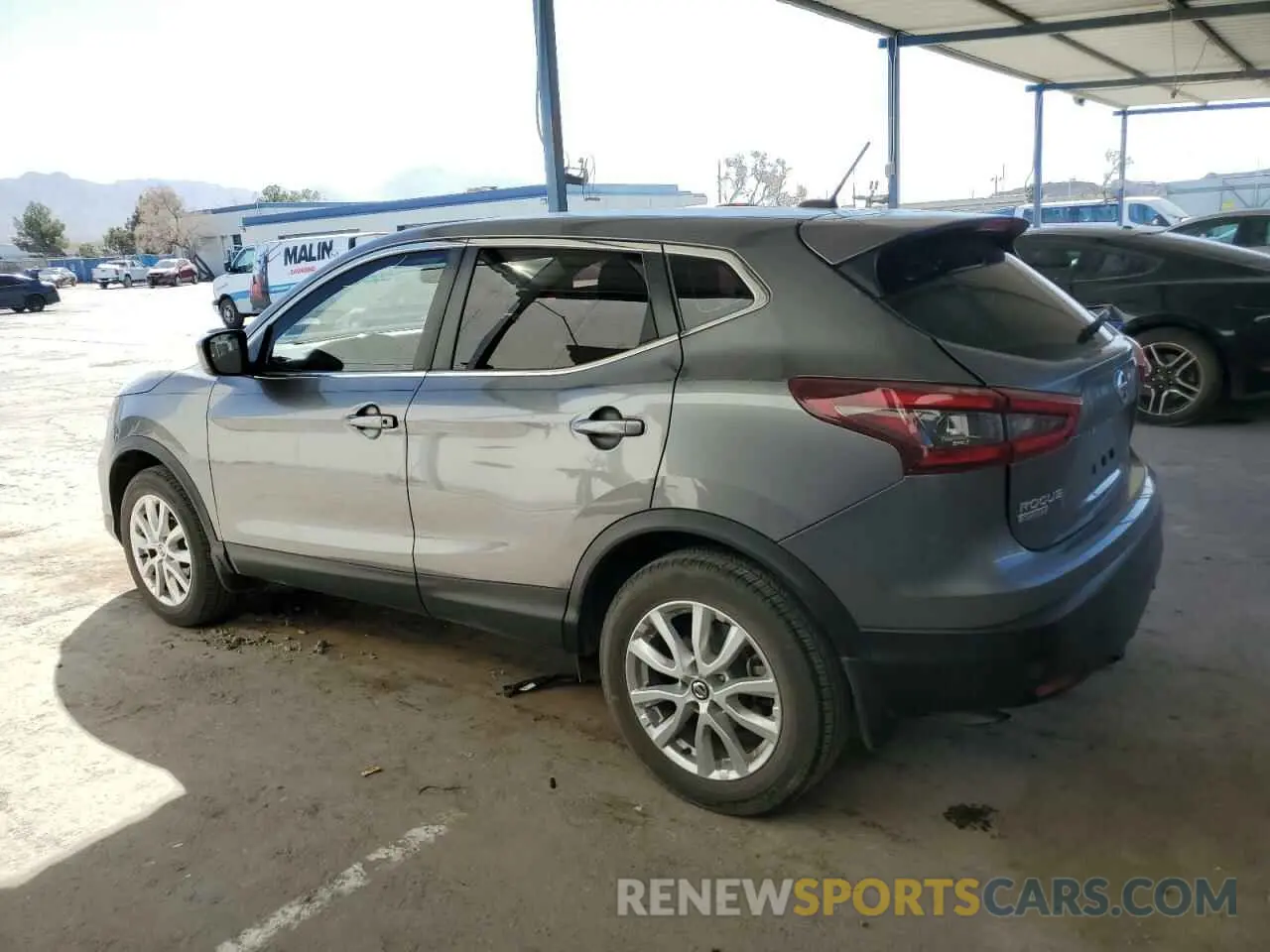2 Photograph of a damaged car JN1BJ1AV6MW568930 NISSAN ROGUE 2021