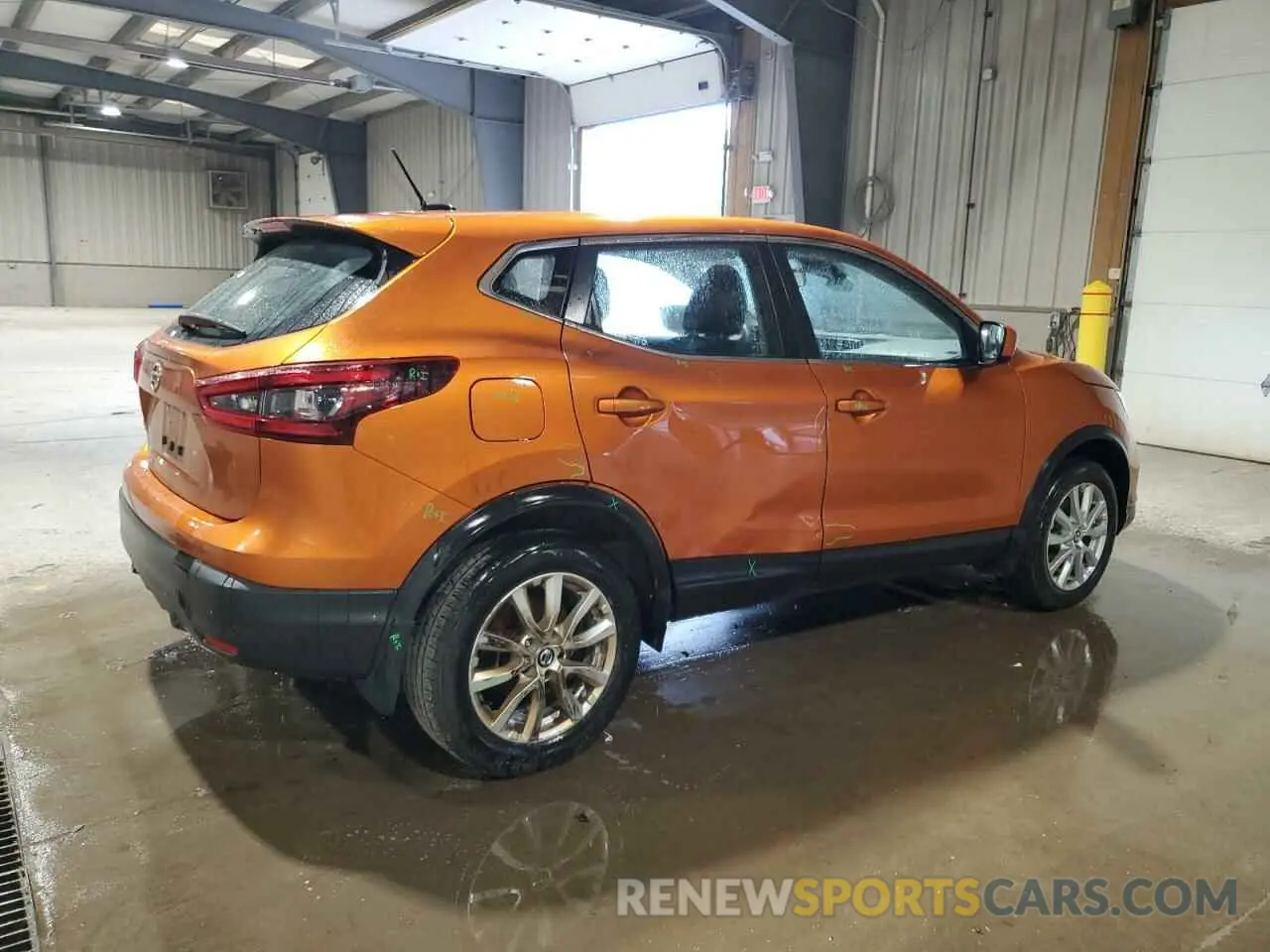 3 Фотография поврежденного автомобиля JN1BJ1AV7MW315695 NISSAN ROGUE 2021