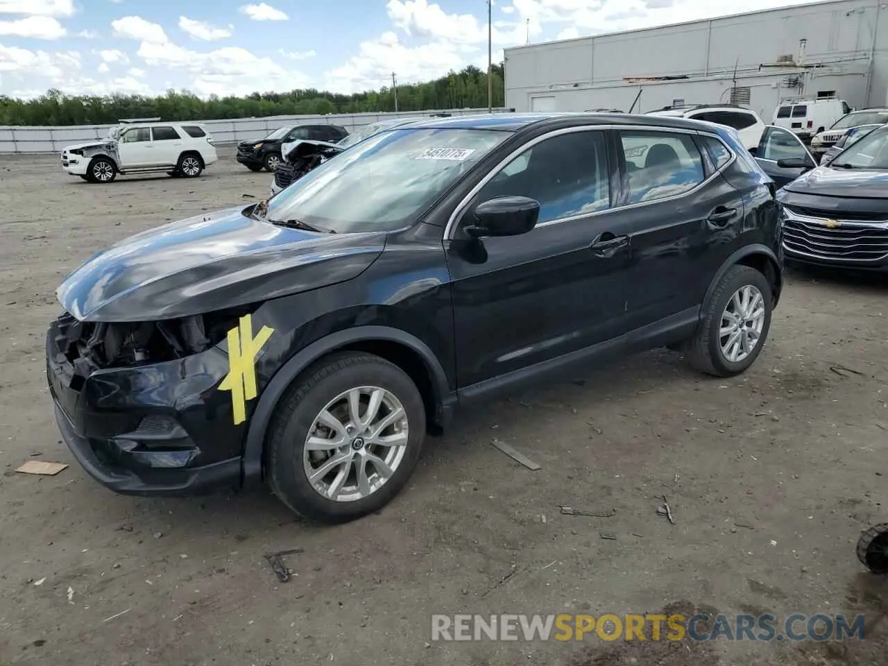 1 Photograph of a damaged car JN1BJ1AV7MW561498 NISSAN ROGUE 2021