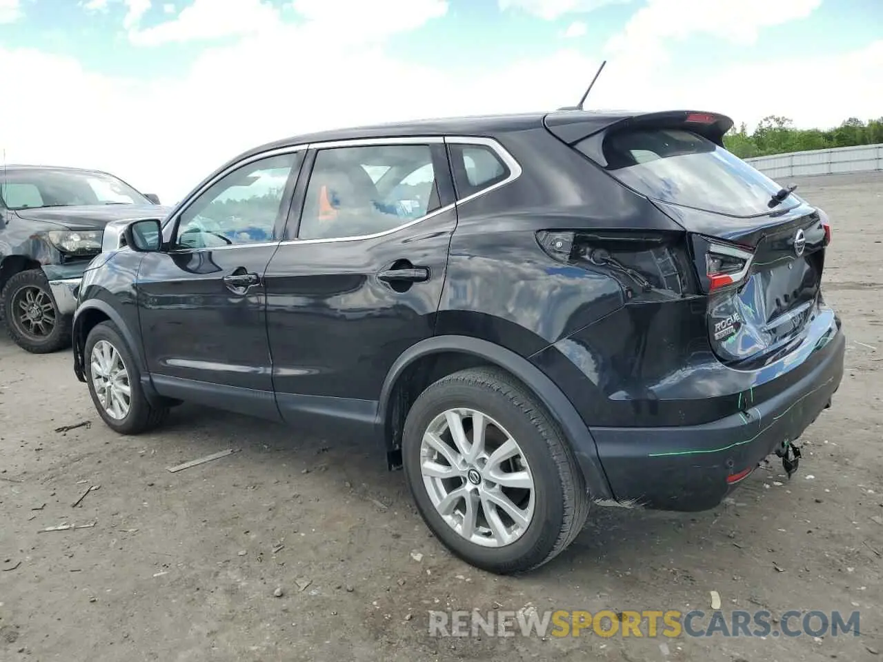 2 Photograph of a damaged car JN1BJ1AV7MW561498 NISSAN ROGUE 2021