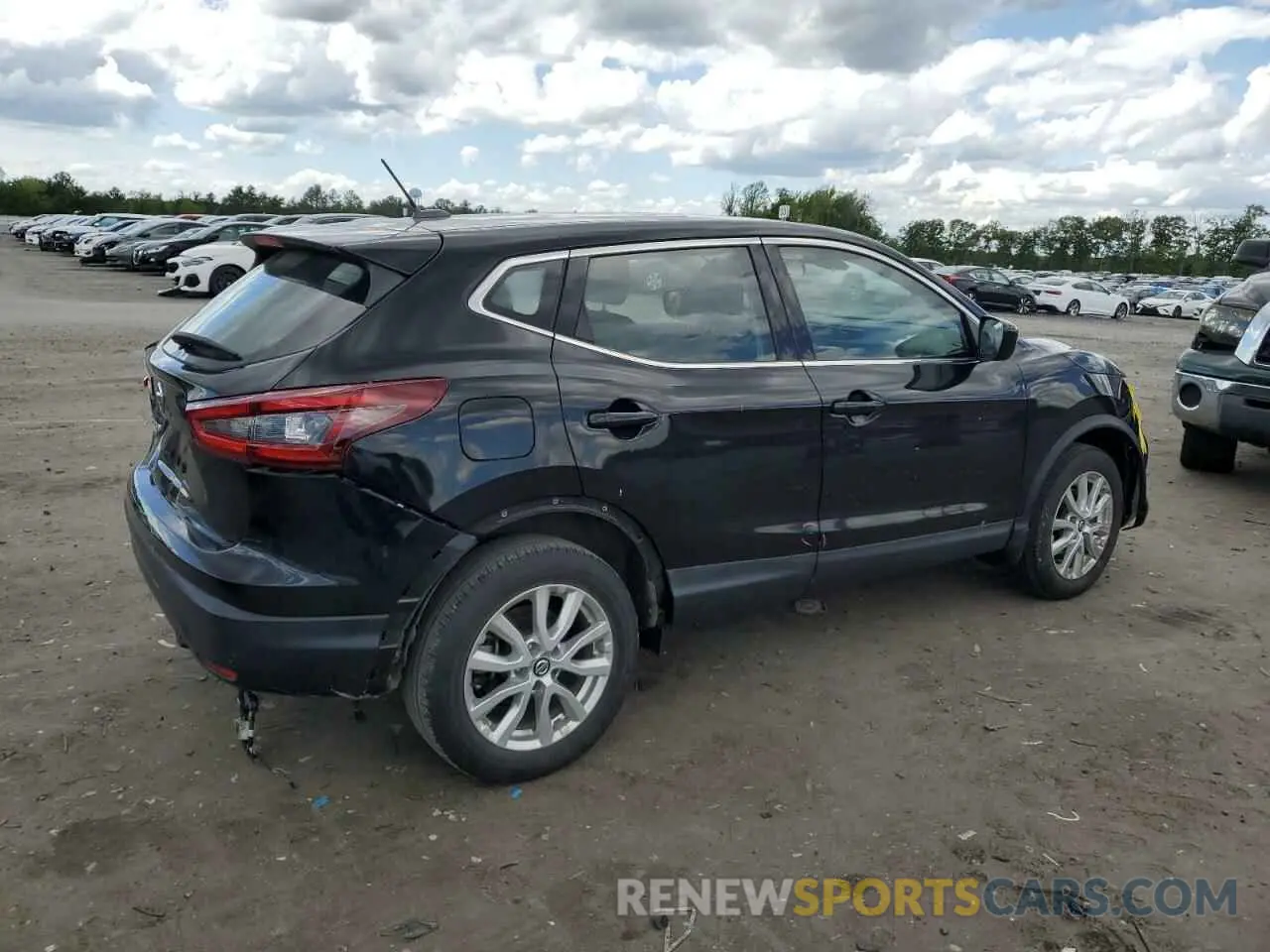 3 Photograph of a damaged car JN1BJ1AV7MW561498 NISSAN ROGUE 2021
