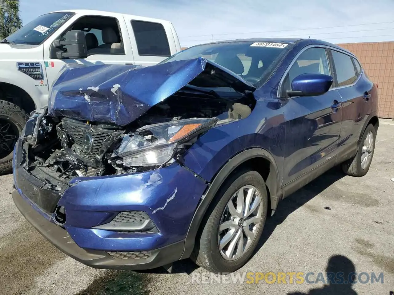 1 Фотография поврежденного автомобиля JN1BJ1AV8MW302907 NISSAN ROGUE 2021