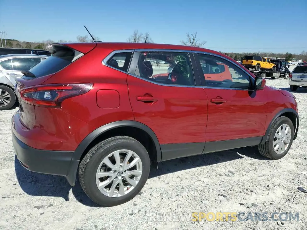 3 Photograph of a damaged car JN1BJ1AV8MW317715 NISSAN ROGUE 2021