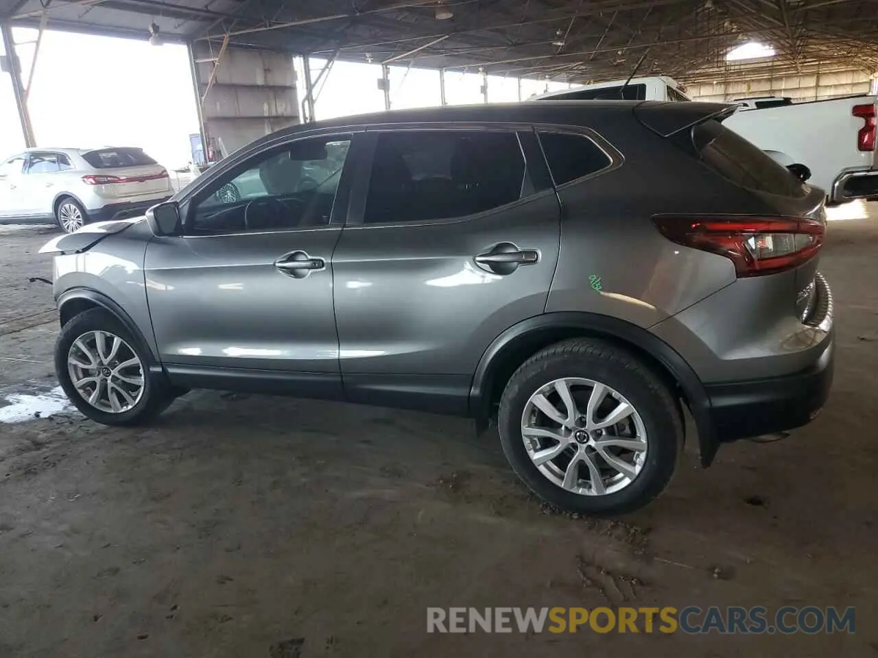 2 Photograph of a damaged car JN1BJ1AV8MW322221 NISSAN ROGUE 2021