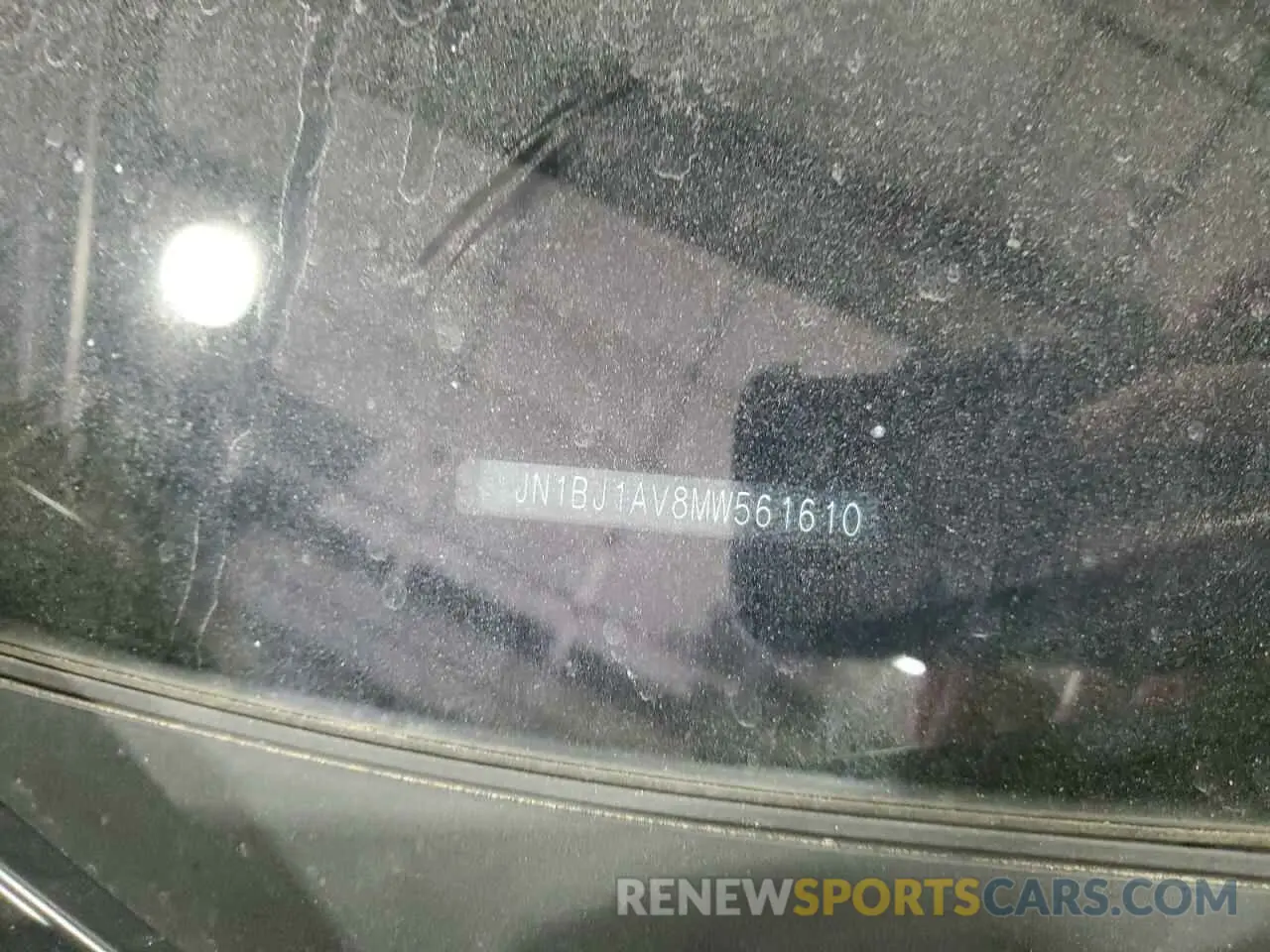 15 Photograph of a damaged car JN1BJ1AV8MW561610 NISSAN ROGUE 2021