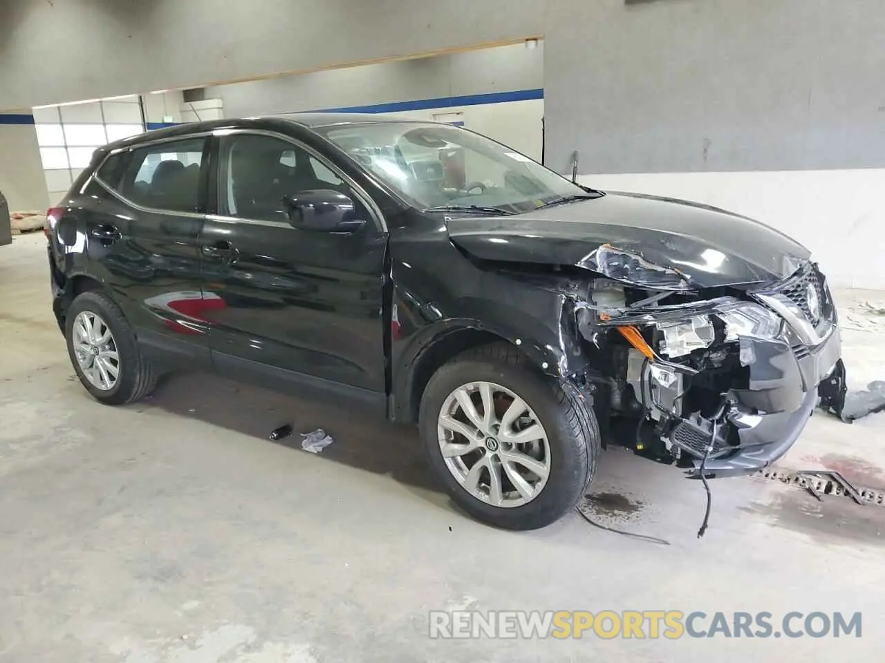 4 Photograph of a damaged car JN1BJ1AV8MW561610 NISSAN ROGUE 2021