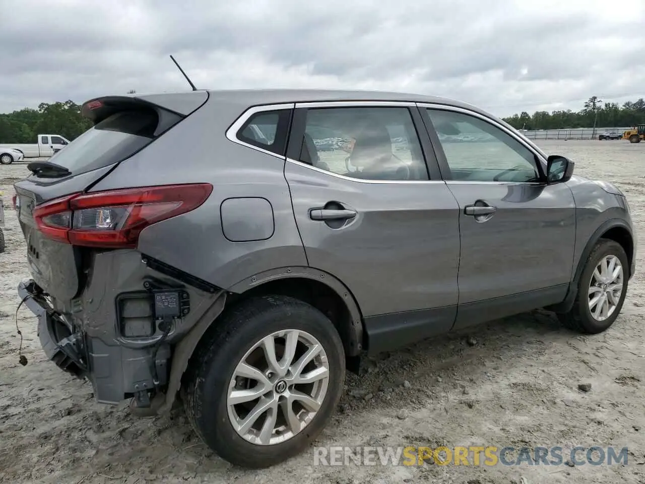 3 Photograph of a damaged car JN1BJ1AV8MW562322 NISSAN ROGUE 2021