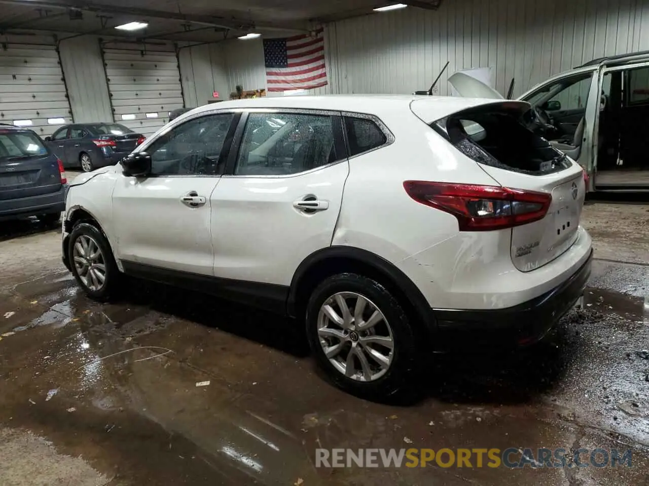 2 Photograph of a damaged car JN1BJ1AVXMW302133 NISSAN ROGUE 2021