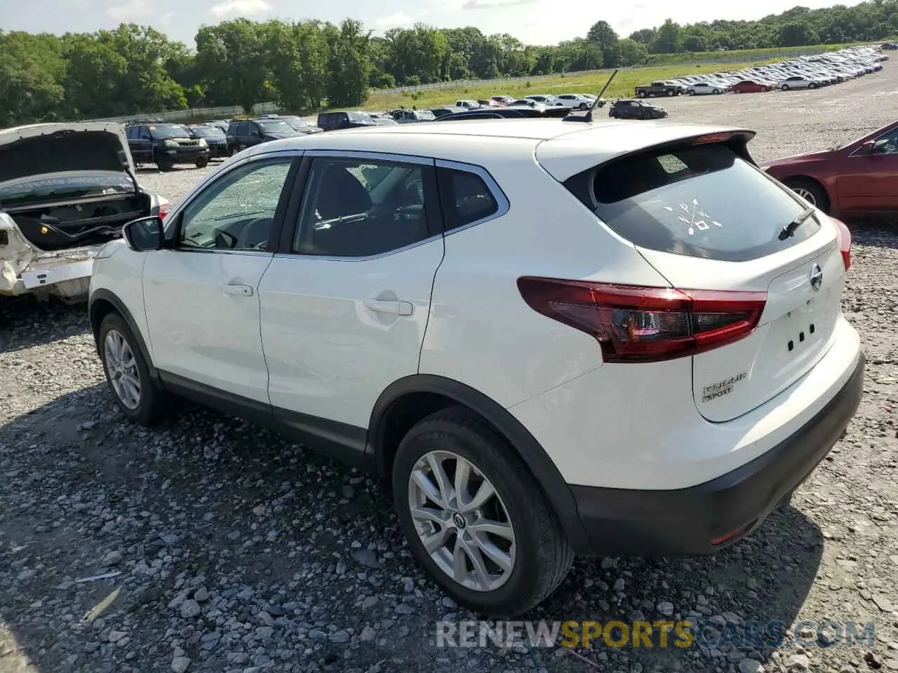2 Photograph of a damaged car JN1BJ1AW0MW429143 NISSAN ROGUE 2021