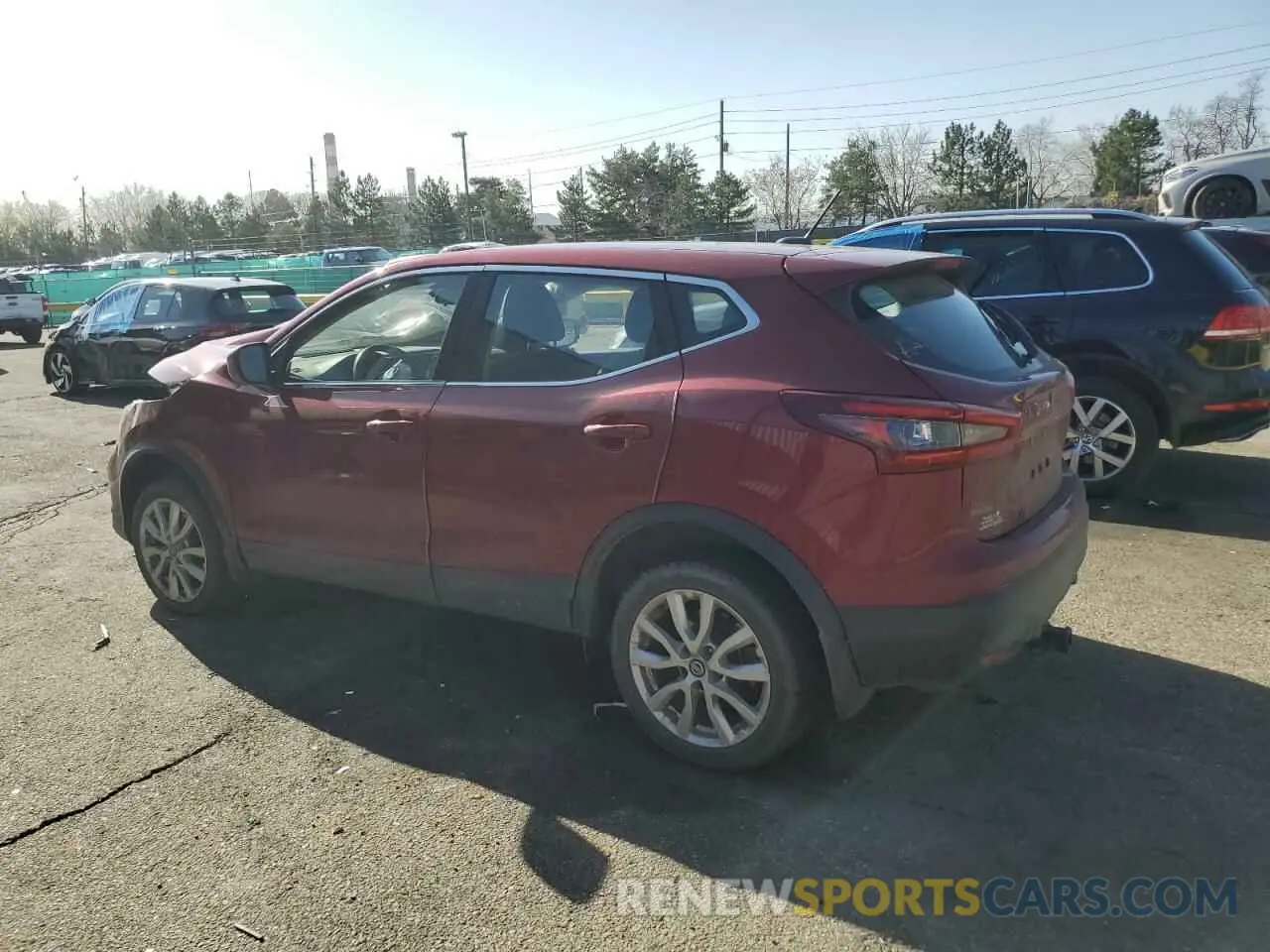 2 Photograph of a damaged car JN1BJ1AW0MW448940 NISSAN ROGUE 2021