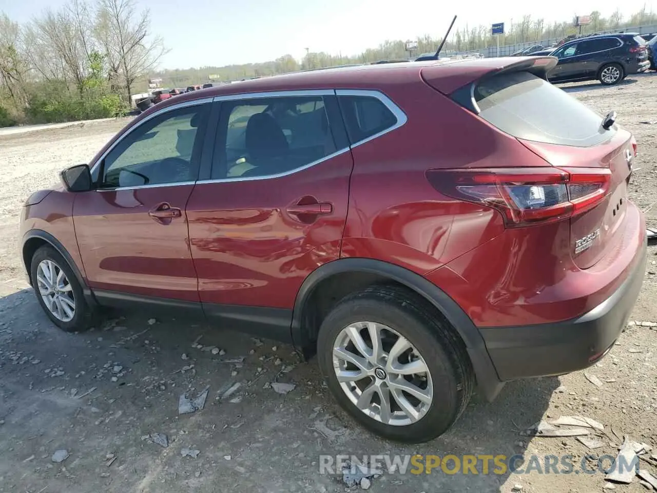 2 Фотография поврежденного автомобиля JN1BJ1AW1MW445593 NISSAN ROGUE 2021