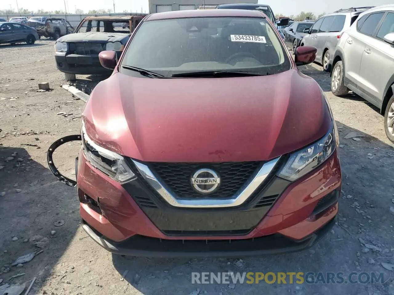 5 Фотография поврежденного автомобиля JN1BJ1AW1MW445593 NISSAN ROGUE 2021