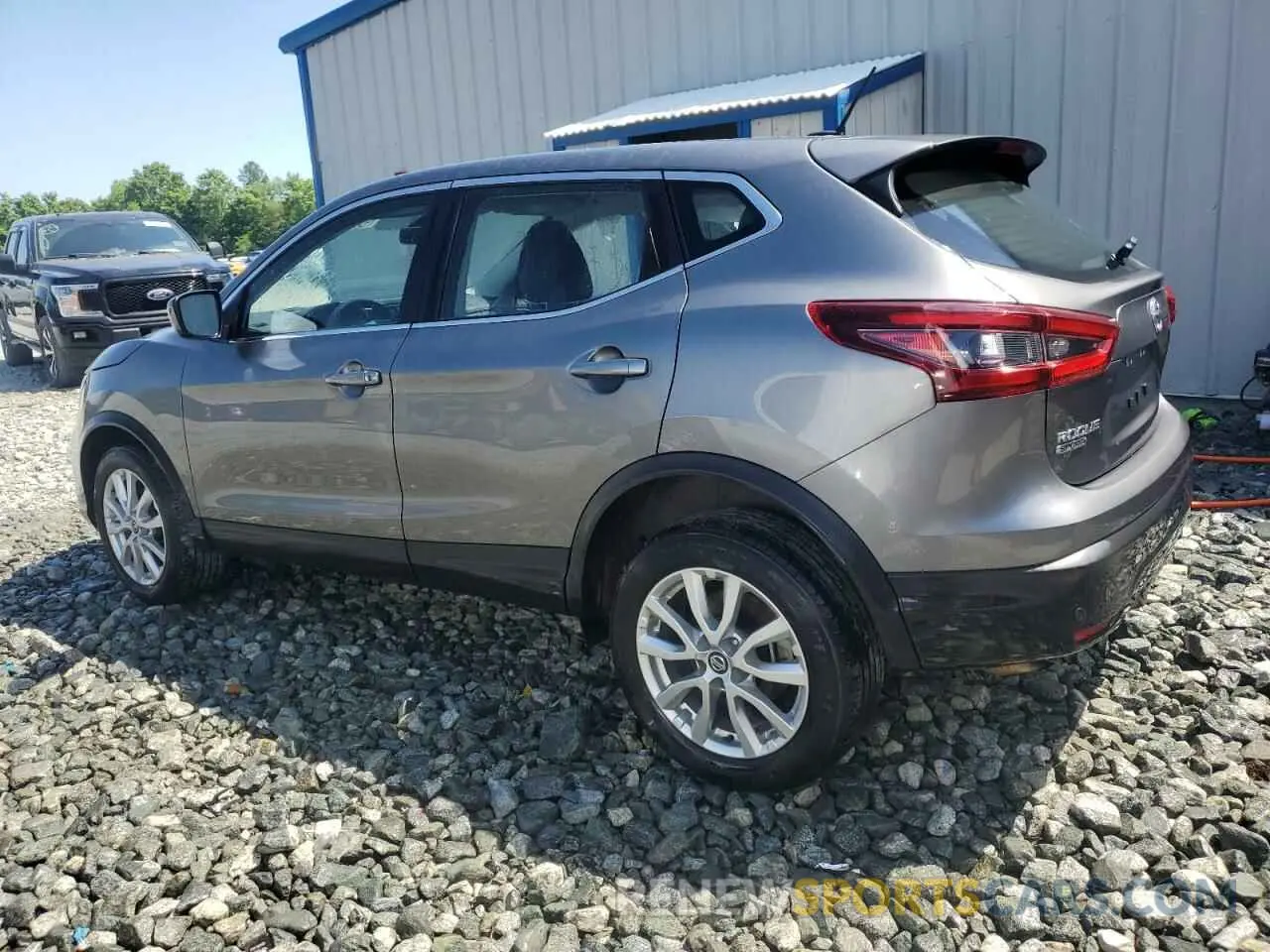 2 Photograph of a damaged car JN1BJ1AW2MW427023 NISSAN ROGUE 2021