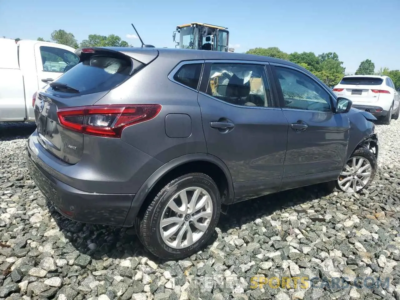 3 Photograph of a damaged car JN1BJ1AW2MW427023 NISSAN ROGUE 2021