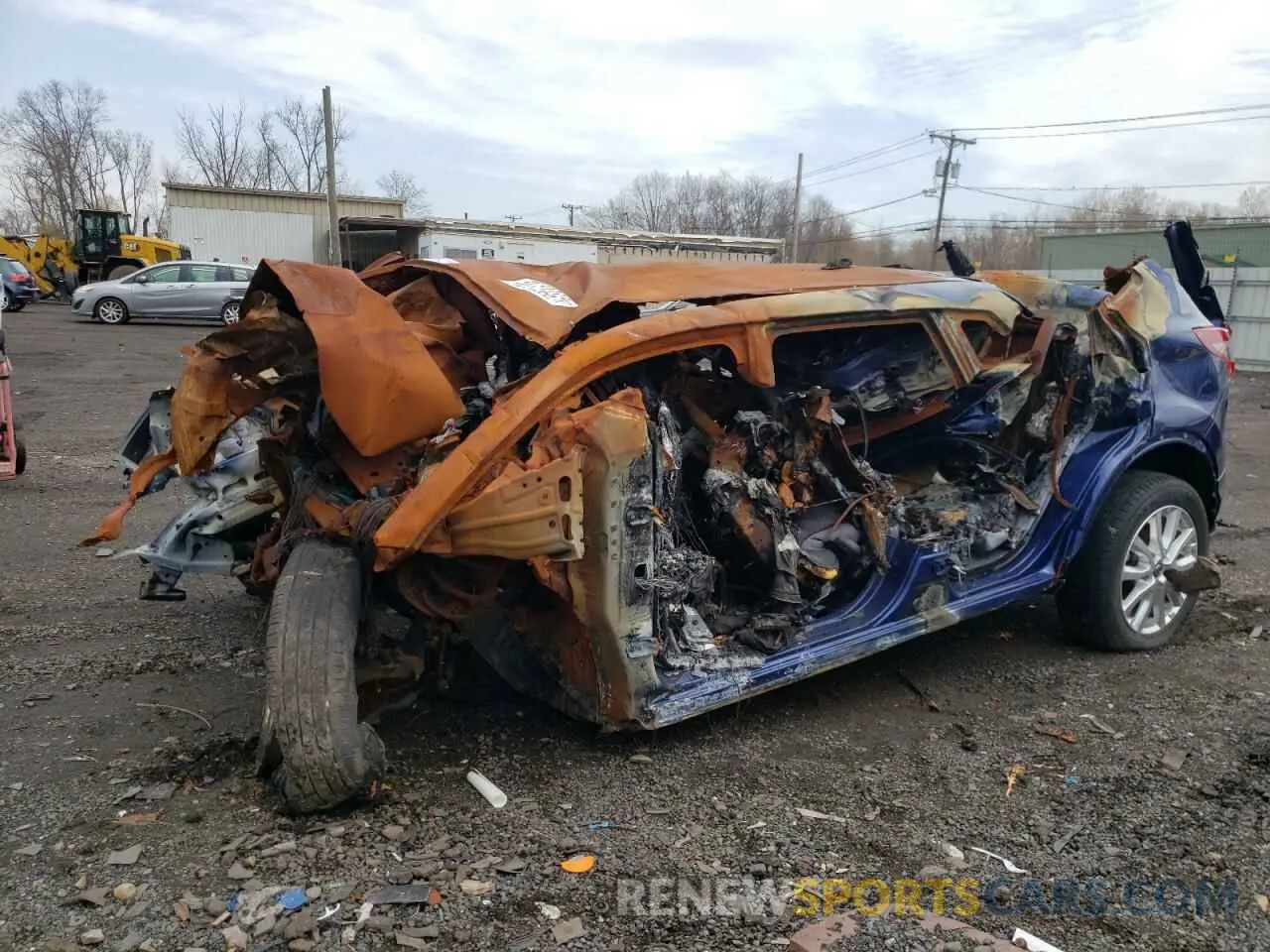 1 Photograph of a damaged car JN1BJ1AW2MW437356 NISSAN ROGUE 2021