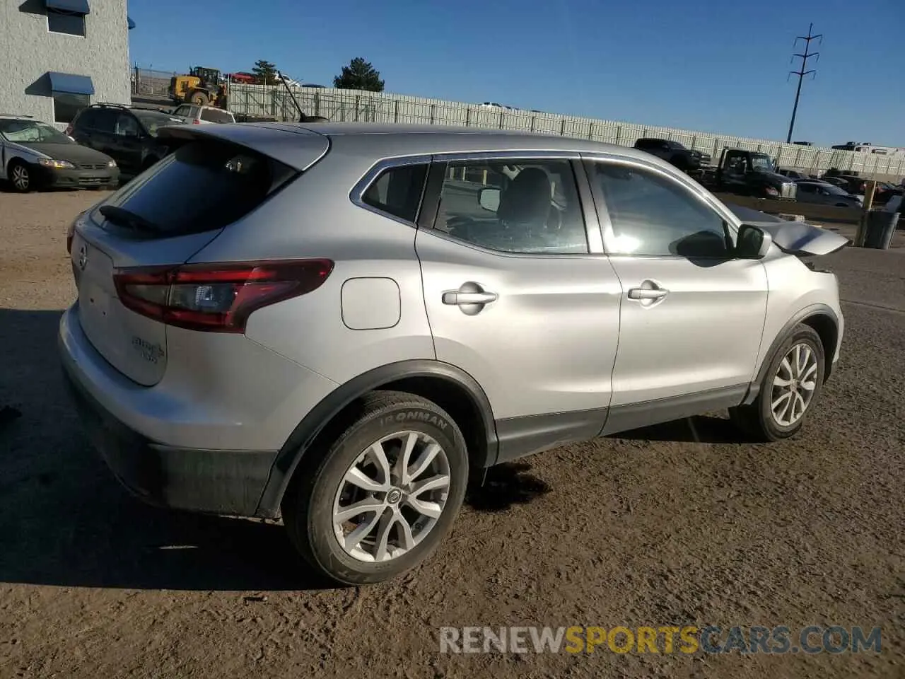 3 Photograph of a damaged car JN1BJ1AW2MW662540 NISSAN ROGUE 2021