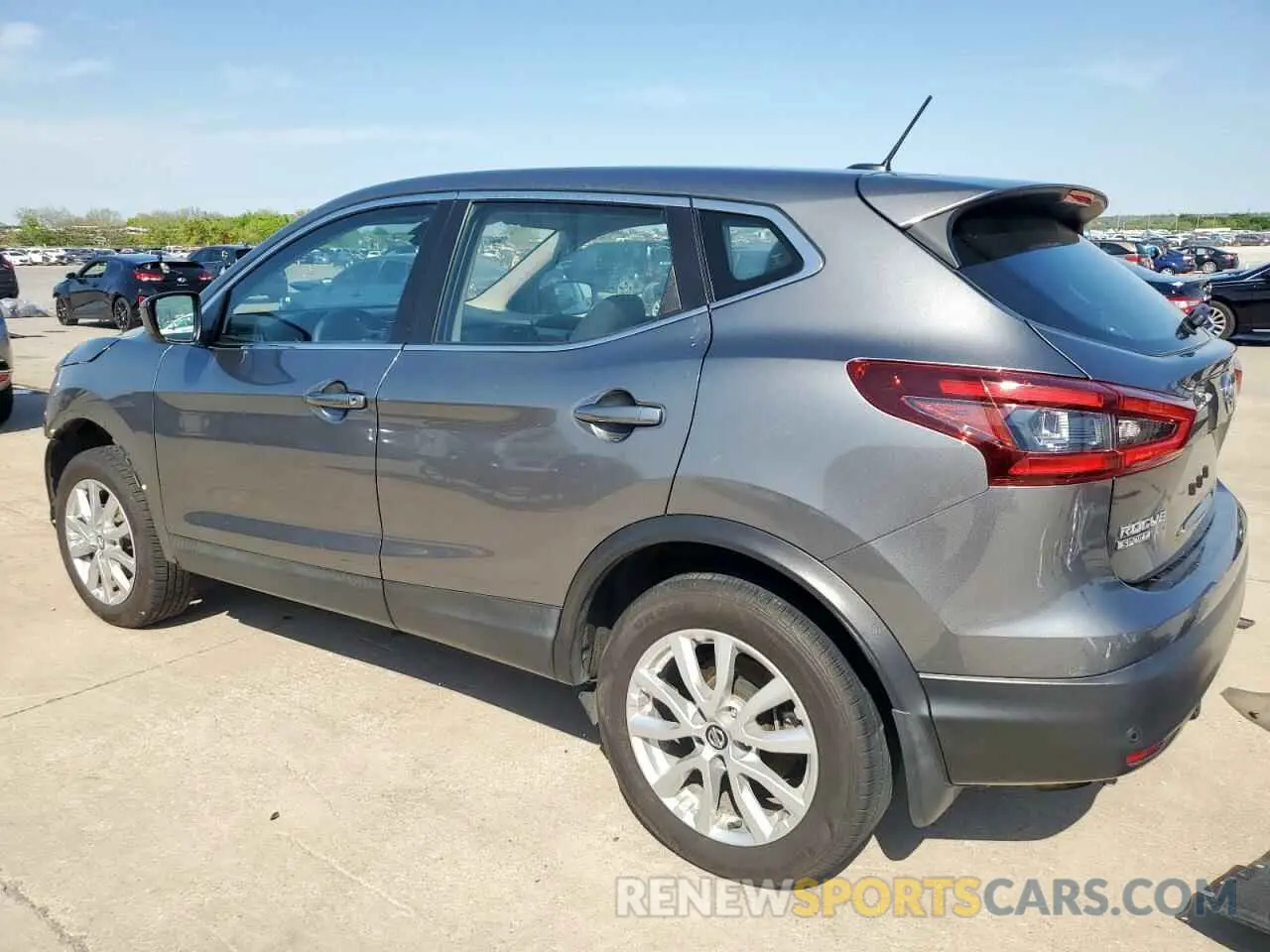 2 Photograph of a damaged car JN1BJ1AW2MW667737 NISSAN ROGUE 2021