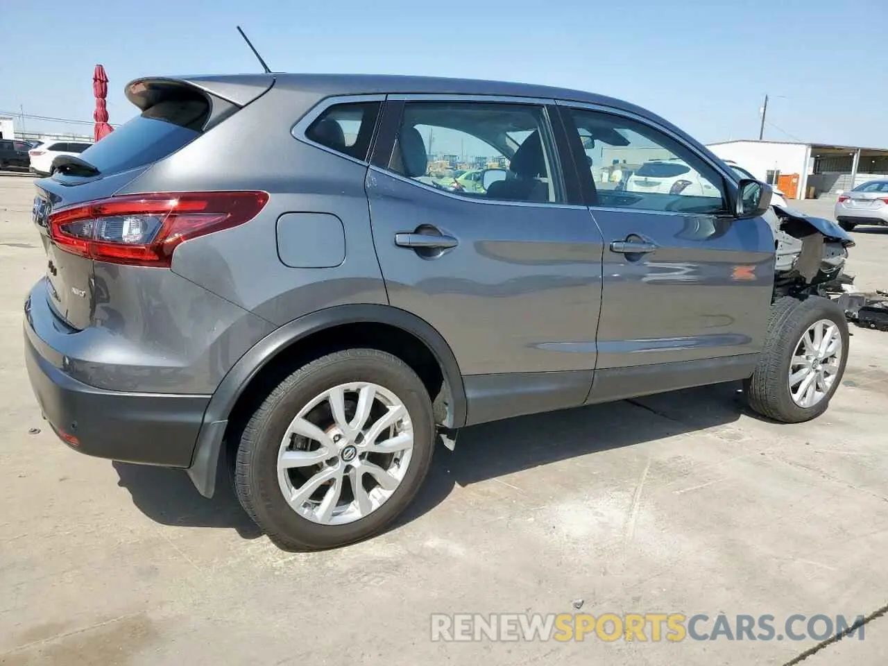 3 Photograph of a damaged car JN1BJ1AW2MW667737 NISSAN ROGUE 2021