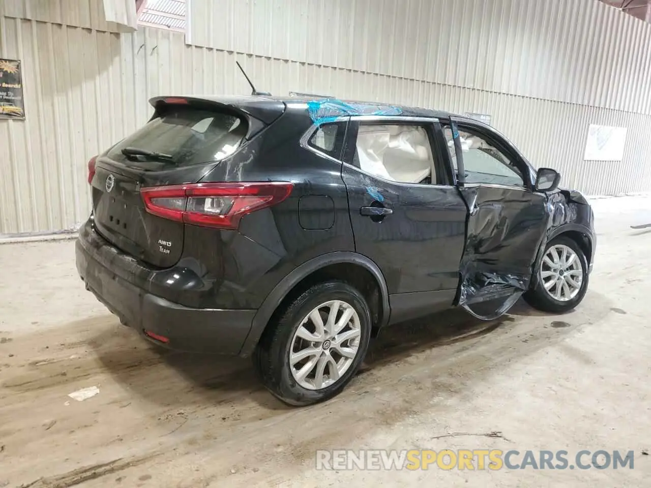 3 Фотография поврежденного автомобиля JN1BJ1AW3MW421246 NISSAN ROGUE 2021