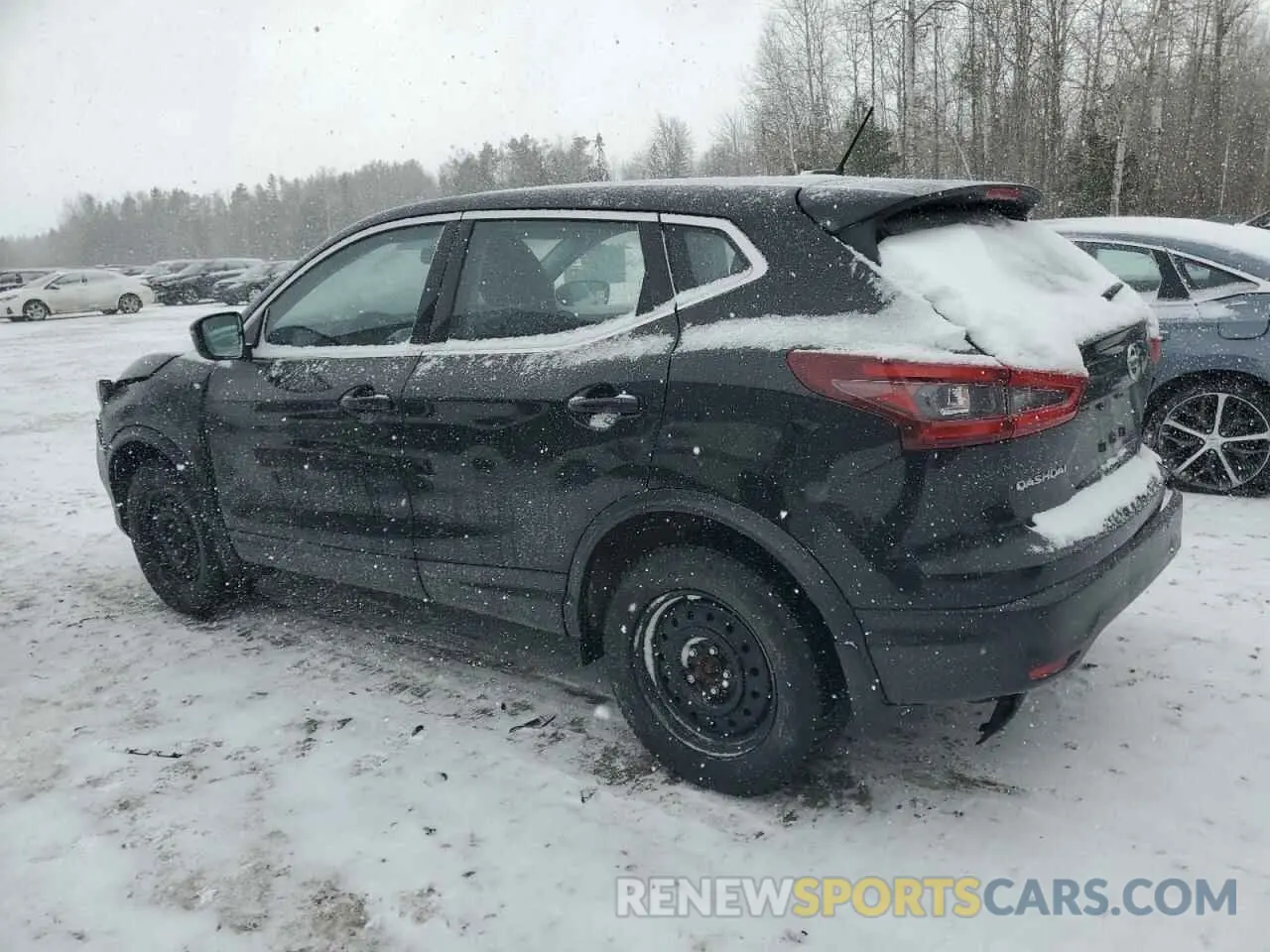 2 Photograph of a damaged car JN1BJ1AW3MW442565 NISSAN ROGUE 2021