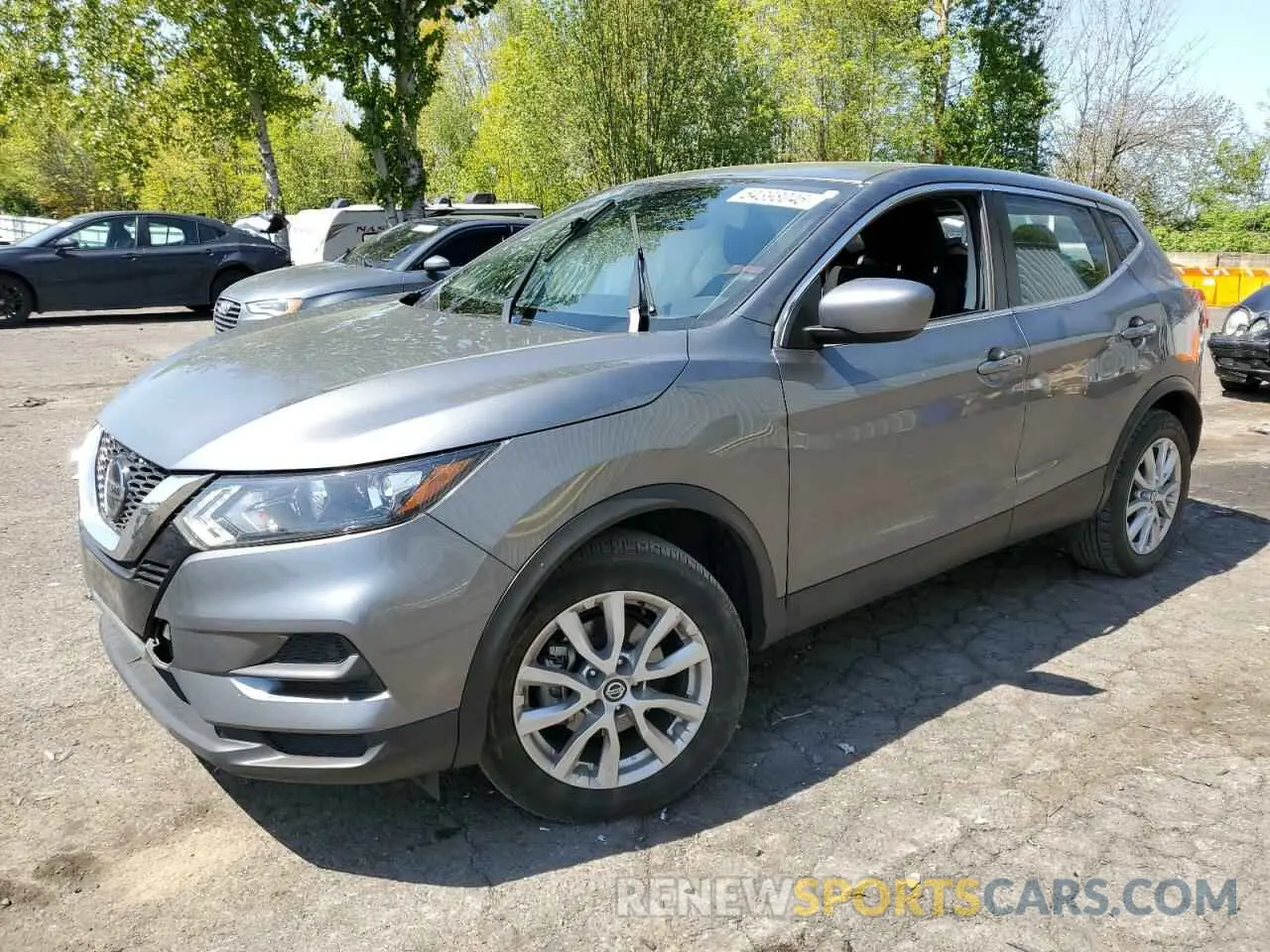 1 Photograph of a damaged car JN1BJ1AW3MW663759 NISSAN ROGUE 2021