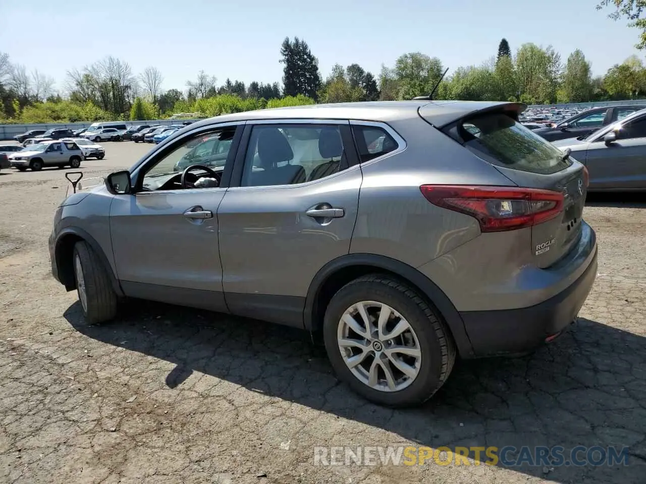 2 Photograph of a damaged car JN1BJ1AW3MW663759 NISSAN ROGUE 2021