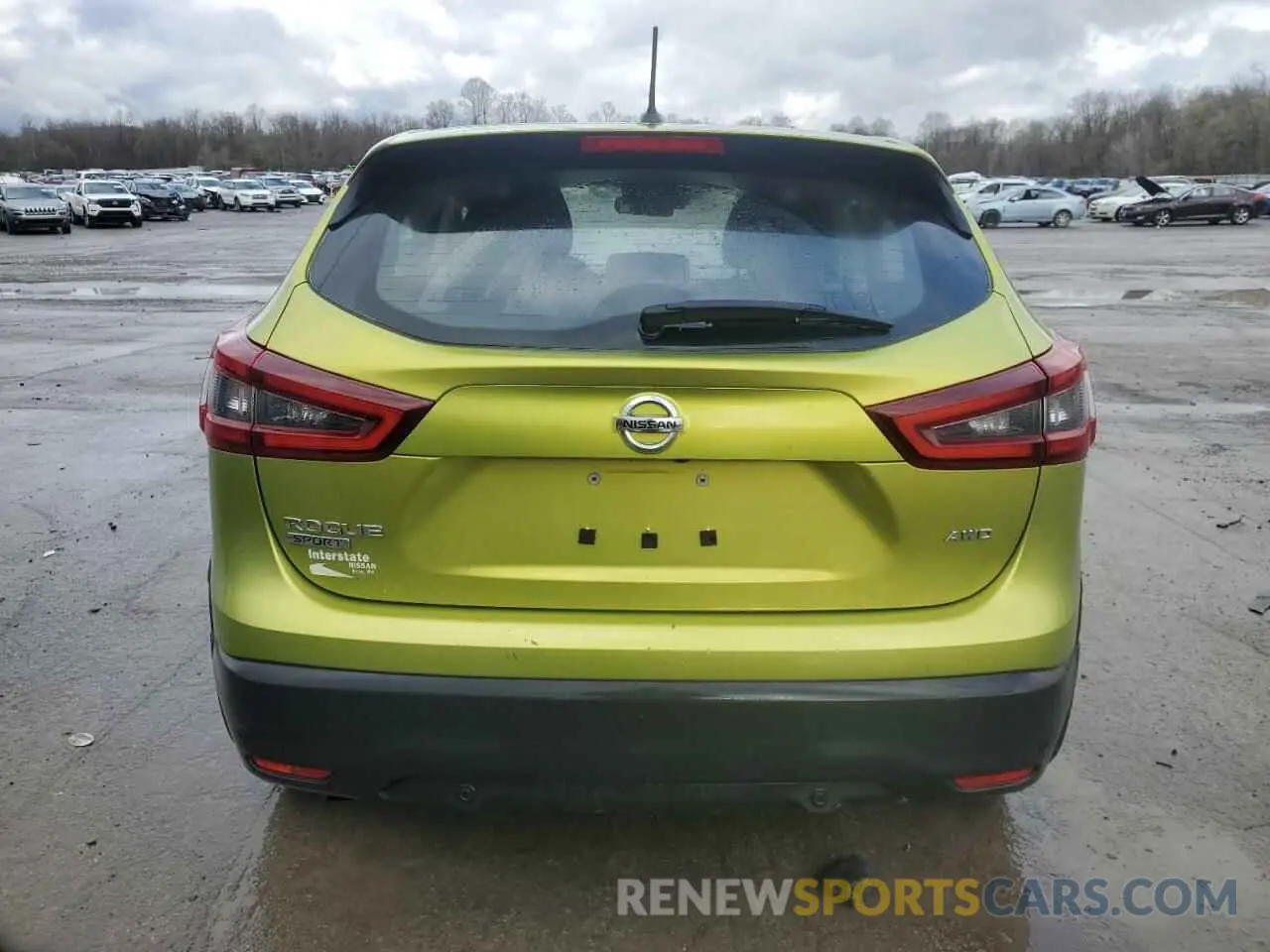 6 Photograph of a damaged car JN1BJ1AW4MW427119 NISSAN ROGUE 2021