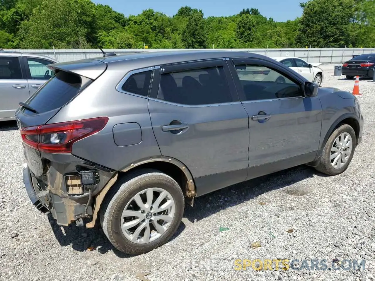 3 Photograph of a damaged car JN1BJ1AW4MW429873 NISSAN ROGUE 2021