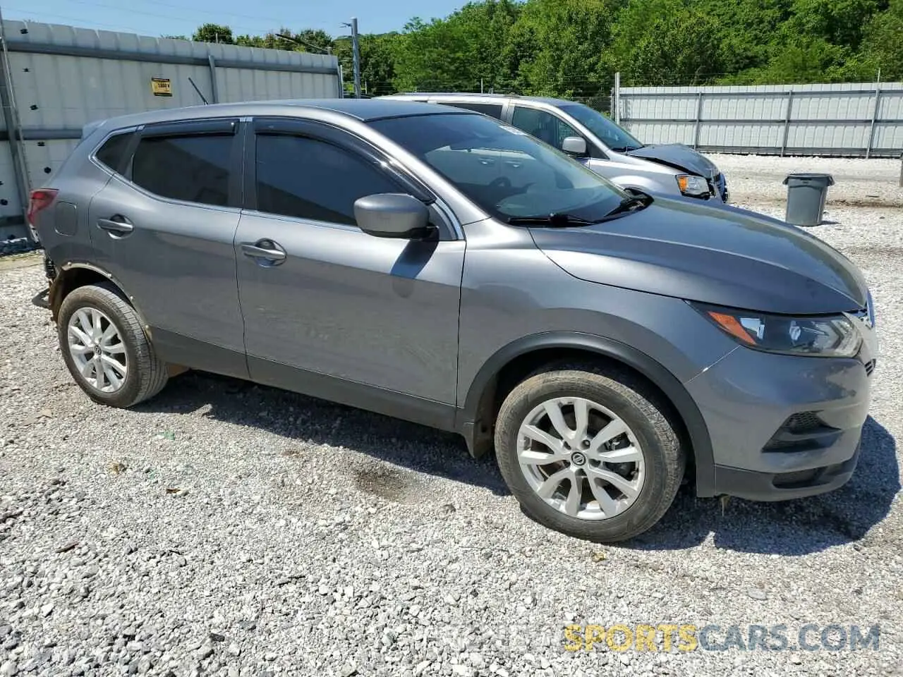 4 Photograph of a damaged car JN1BJ1AW4MW429873 NISSAN ROGUE 2021