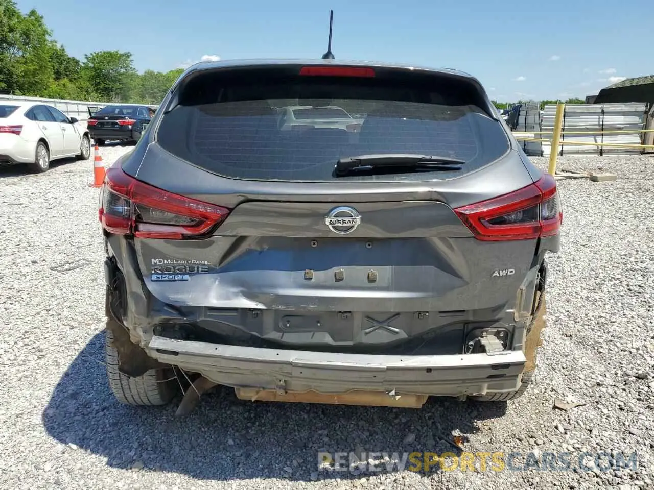 6 Photograph of a damaged car JN1BJ1AW4MW429873 NISSAN ROGUE 2021
