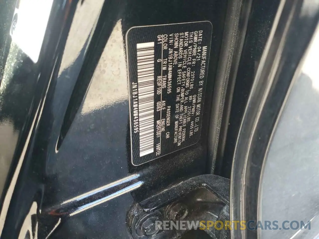 14 Фотография поврежденного автомобиля JN1BJ1AW4MW436595 NISSAN ROGUE 2021