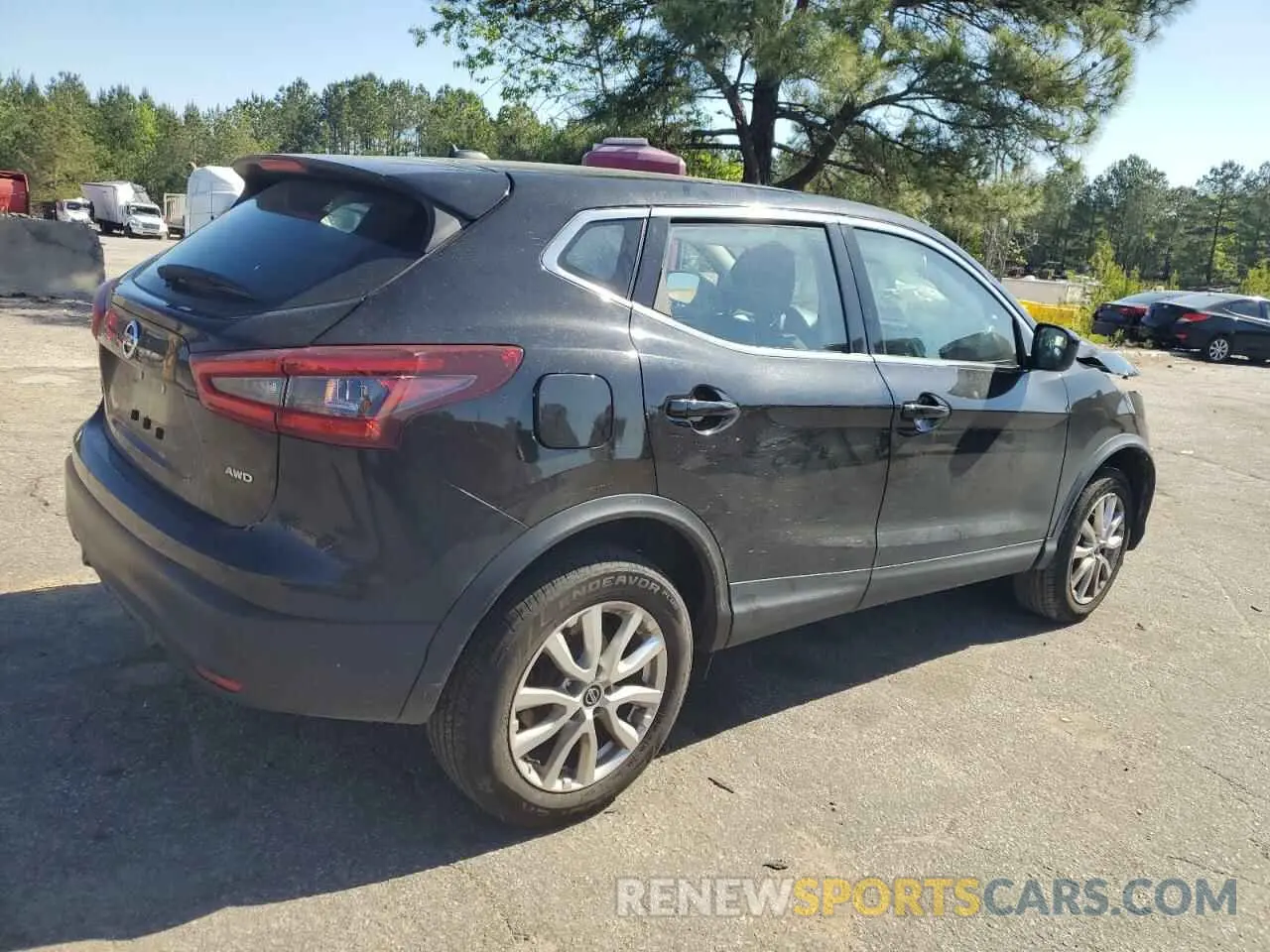 3 Фотография поврежденного автомобиля JN1BJ1AW4MW436595 NISSAN ROGUE 2021