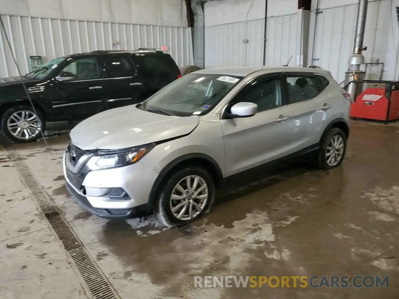 1 Photograph of a damaged car JN1BJ1AW4MW663494 NISSAN ROGUE 2021