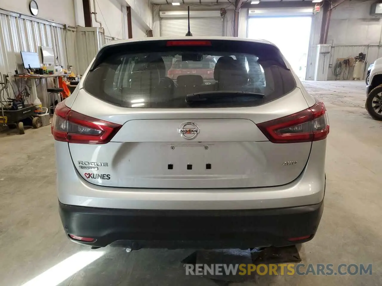 6 Photograph of a damaged car JN1BJ1AW5MW663536 NISSAN ROGUE 2021