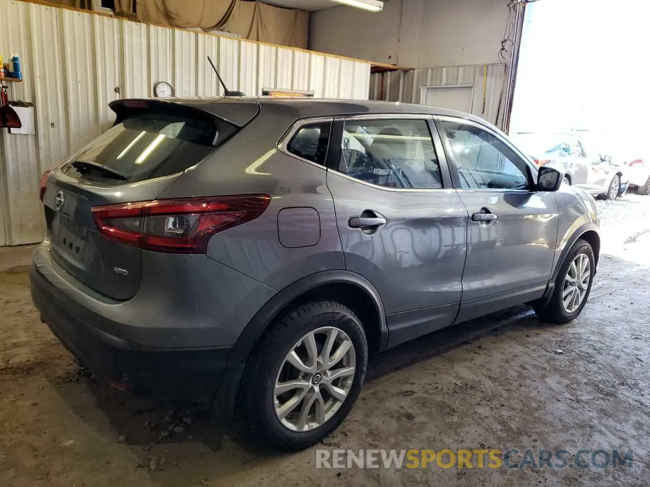 3 Photograph of a damaged car JN1BJ1AW5MW673483 NISSAN ROGUE 2021