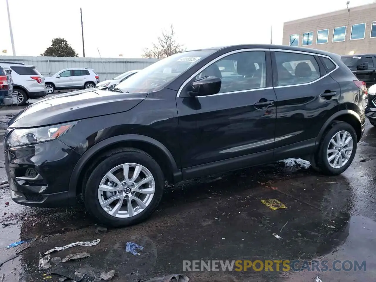 1 Photograph of a damaged car JN1BJ1AW6MW663724 NISSAN ROGUE 2021