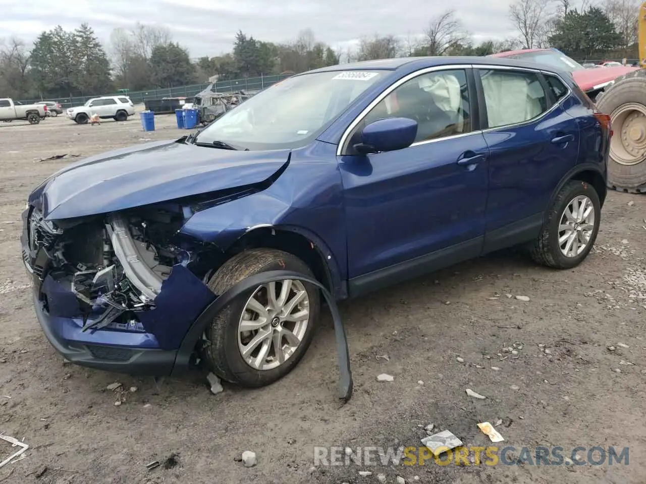 1 Photograph of a damaged car JN1BJ1AWXMW425200 NISSAN ROGUE 2021