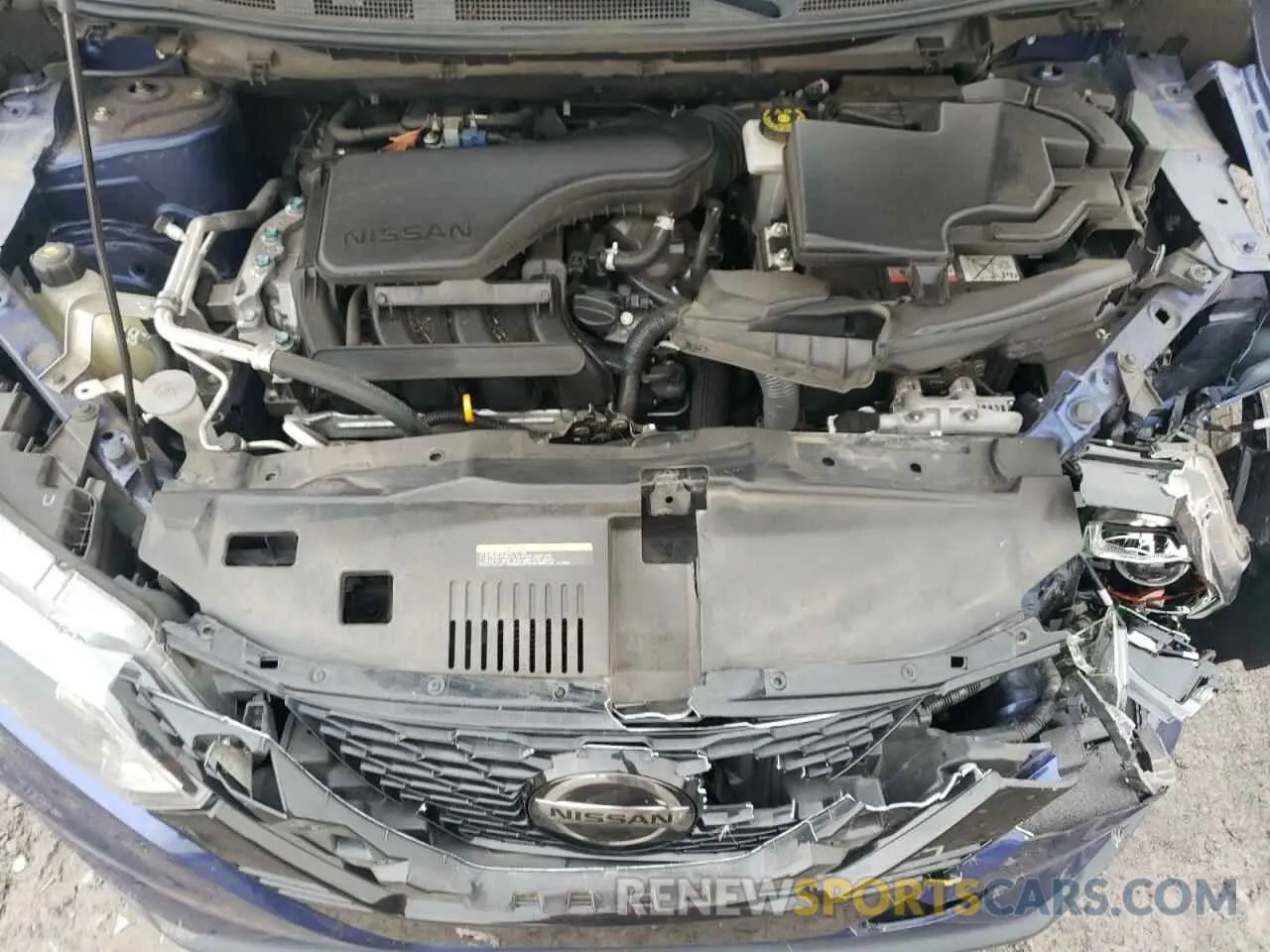 12 Photograph of a damaged car JN1BJ1AWXMW425200 NISSAN ROGUE 2021