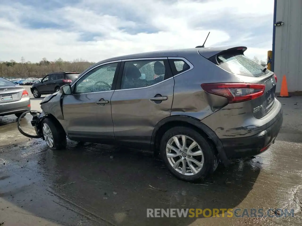 2 Photograph of a damaged car JN1BJ1AWXMW670739 NISSAN ROGUE 2021